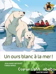 Un ours blanc à la mer