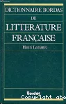 Dictionnaire Bordas de littérature française et francophone