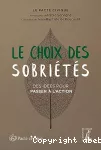 Le choix des sobriétés