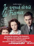 Je vous ecris de france