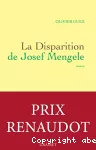 Disparition de josef mengele (La)